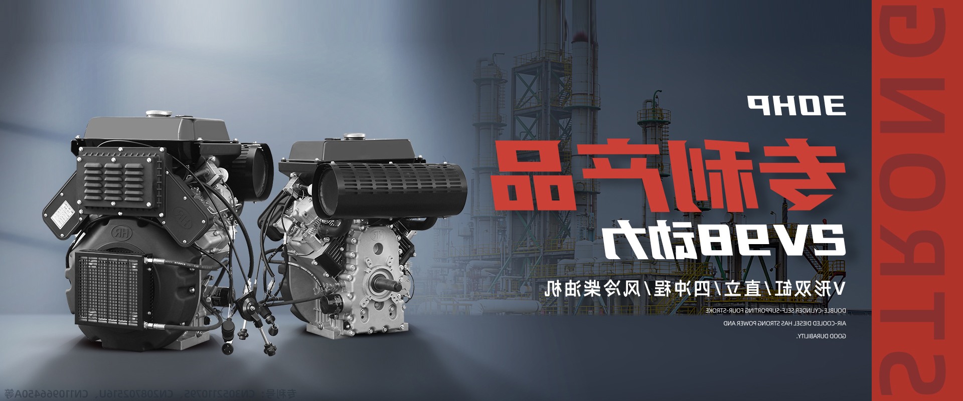 2V98 30hp 双缸风冷动力
