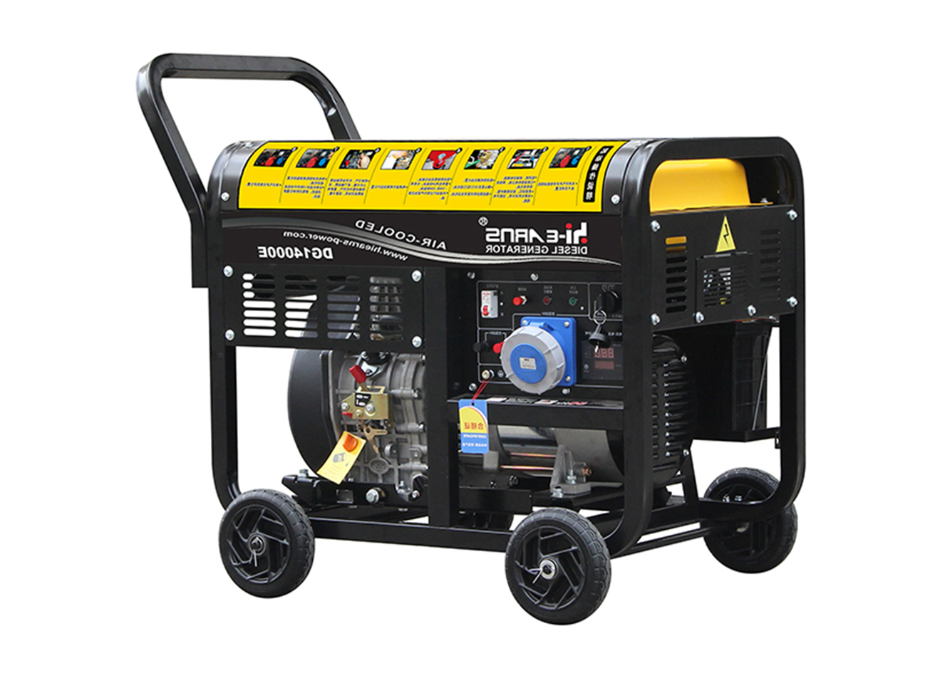 14KVA 开架发电机
